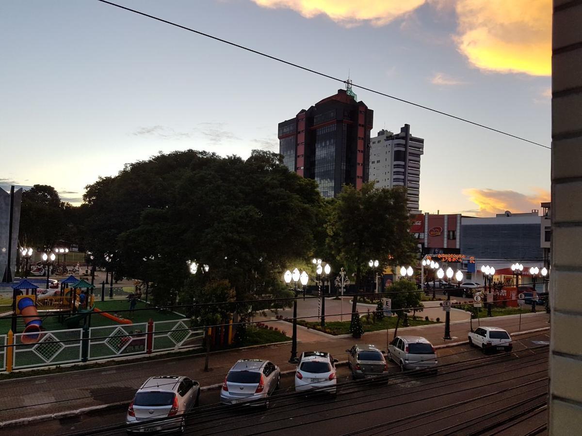 Hotel Lisbor Francisco Beltrao Bagian luar foto